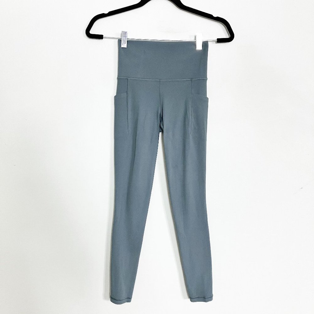 Athleta salutation stash tight pocket leggings size XXS